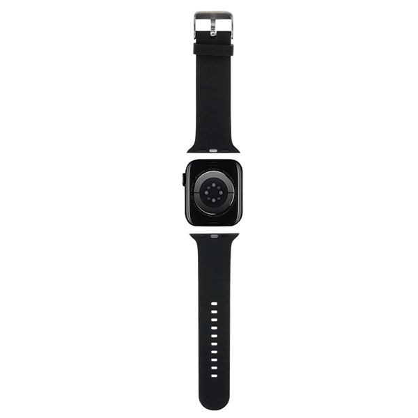 Karl Lagerfeld Apple Watch 38/40/41mm Strap 3D Rubber Choupette, Black