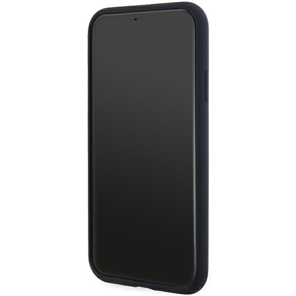 Karl Lagerfeld dėklas iPhone 11 / XR Silicone Karl & Choupette MagSafe, juodas