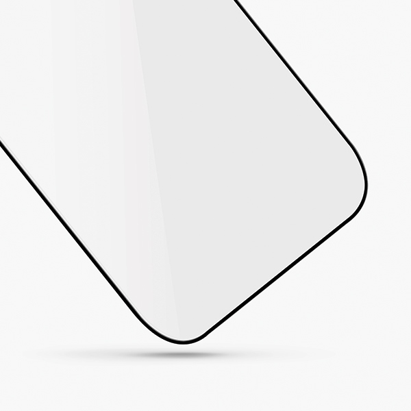 Uniq Optix Matte frosted tempered glass for iPhone 14 / 13 / 13 Pro with applicator