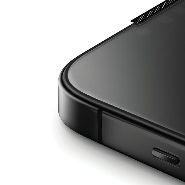 Uniq Optix Privacy Tempered Glass for iPhone 15/14 Pro with Applicator