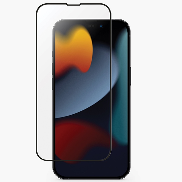 Uniq Optix Vivid apsauginis stiklas, skirtas iPhone 14 Plus, su aplikatoriumi
