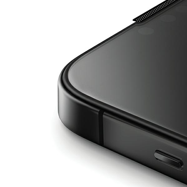 Uniq Optix Vivid glass for iPhone 15 Pro with applicator