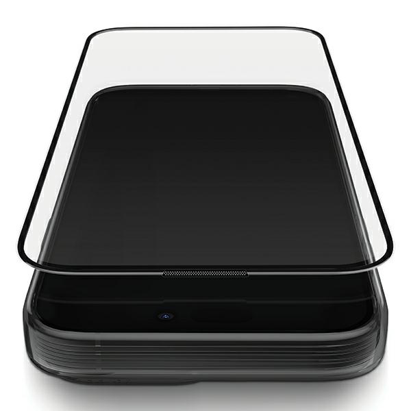Uniq Optix Vivid glass for iPhone 15 Pro Max with applicator