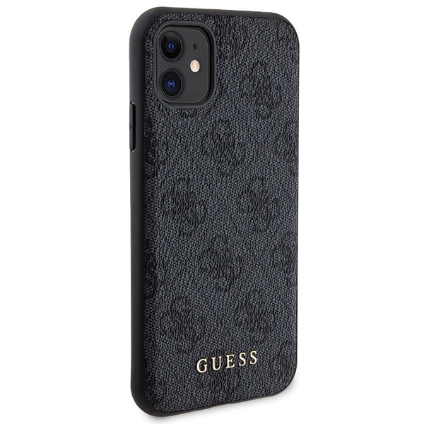 Dėklas Apple iPhone 11 ir išorinė baterija Guess 4G Metal Logo, juodas