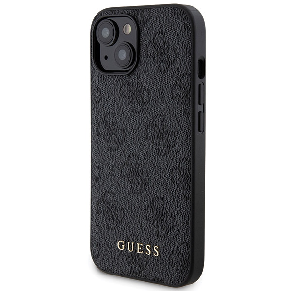 Apple iPhone 15 dėklas ir 5000mAh MagSafe išorinė baterija Guess 4G, juodas