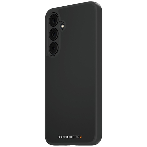 PanzerGlass HardCase with D3O® Bio and Military Grade Certification for Samsung Galaxy A55 5G - Transparent and Black