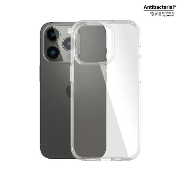 PanzerGlass HardCase antibacterial Military Grade certified case for iPhone 14 Pro - transparent