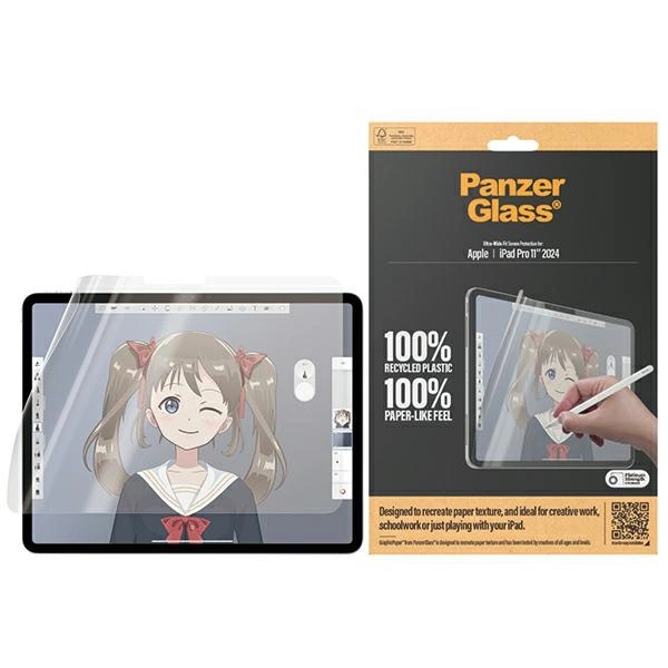 PanzerGlass GraphicPaper apsauginė plėvelė iPad Pro 11" (2024)