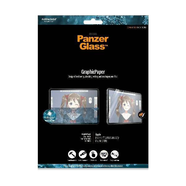 PanzerGlass GraphicPaper antibakterinė plėvelė iPad Pro 11 ir iPad Air 2020