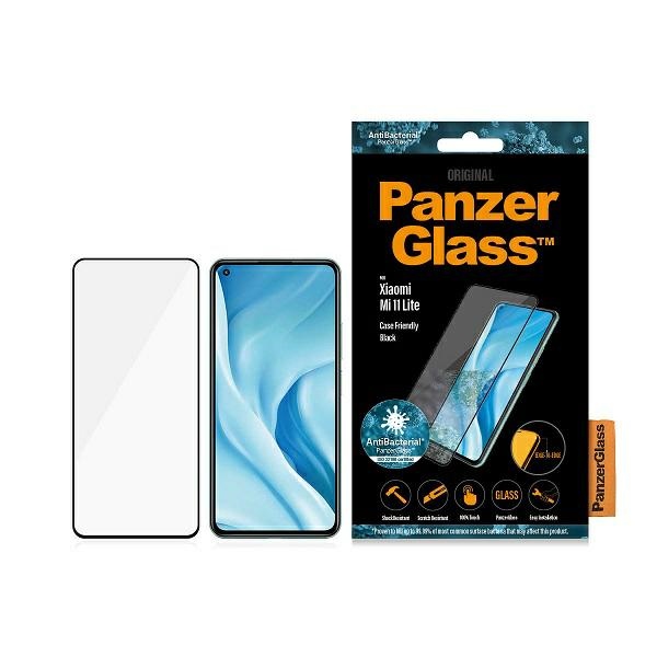 PanzerGlass Xiaomi Mi 11 Lite 5G Tempered Glass E2E, Black Frame