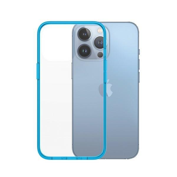 PanzerGlass iPhone 13 Pro Case ClearCase Antibacterial, Transparent Blue