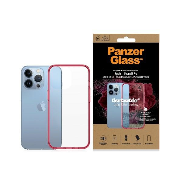 PanzerGlass ClearCase dėklas, skirtas iPhone 13 Pro, skaidrus rožinis