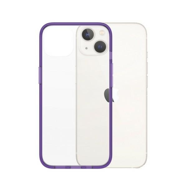PanzerGlass ClearCase dėklas iPhone 13 / 14 / 15, skaidrus violetinis