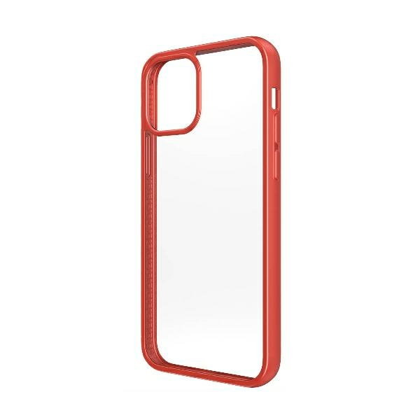 PanzerGlass ClearCase for iPhone 12 Pro Max, Transparent/Red