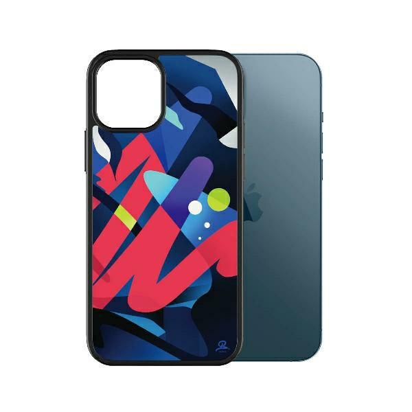 PanzerGlass ClearCase dėklas iPhone 12 Pro Max, Mikael B Limited Edition
