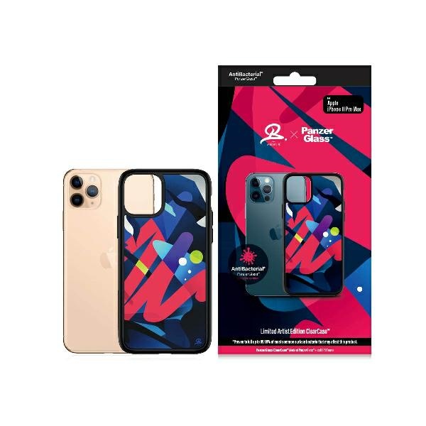 PanzerGlass iPhone 11 Pro Max dėklas Mikael B Limited Edition, įvairiaspalvis