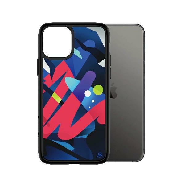 PanzerGlass iPhone 11 Pro dėklas ClearCase Mikael B Limited Edition, įvairiaspalvis