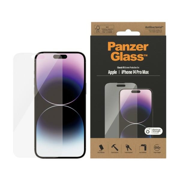 PanzerGlass Classic Fit Screen Protector for iPhone 14 Pro Max