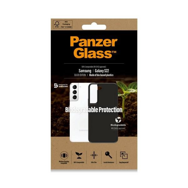 PanzerGlass Samsung Galaxy S22 Biodegradable Case, Black