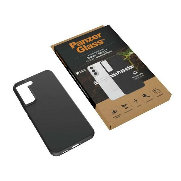 PanzerGlass Samsung Galaxy S22 Biodegradable Case, Black