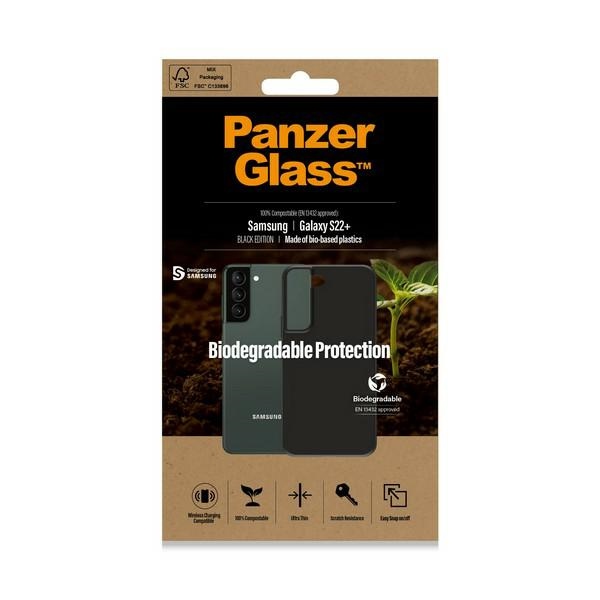 PanzerGlass Samsung Galaxy S22+ Biodegradable Case, Black