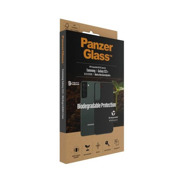 PanzerGlass Samsung Galaxy S22+ Biodegradable Case, Black