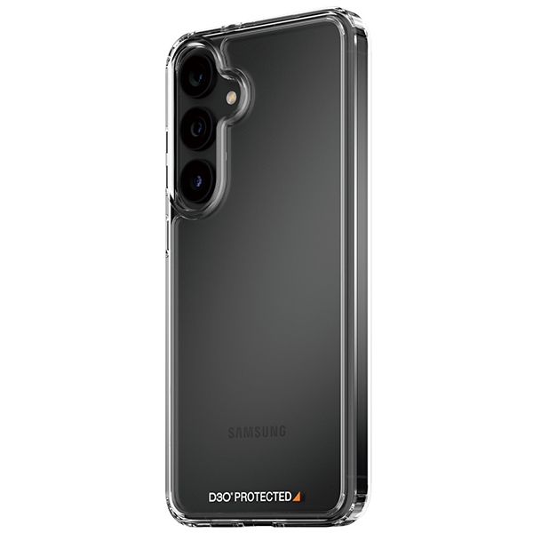 PanzerGlass HardCase with D3O® Bio and Military Grade certification for Samsung Galaxy S24+ - transparent