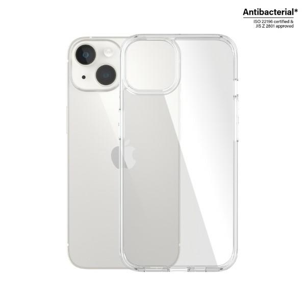 PanzerGlass HardCase antibacterial Military Grade certified case for iPhone 14 / 15 / 13 - transparent