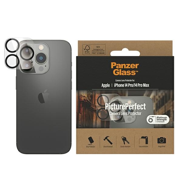 PanzerGlass iPhone 14 Pro / 14 Pro Max Camera Protector PicturePerfect