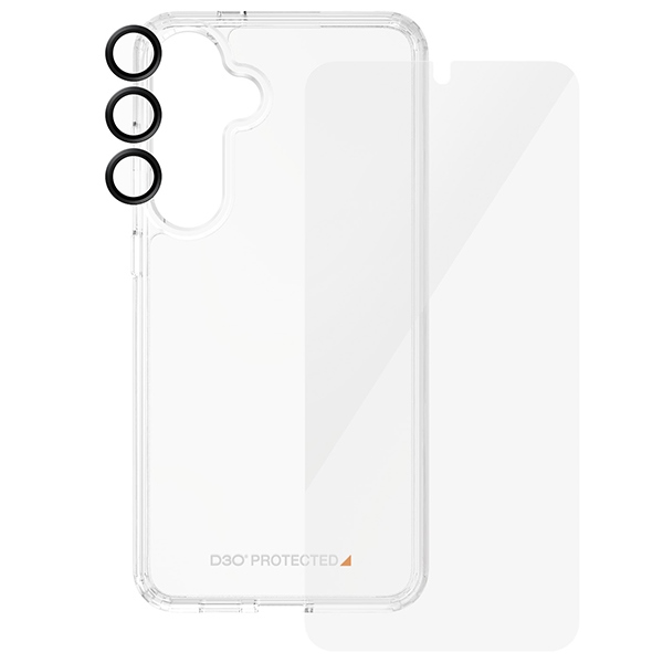 PanzerGlass 3-in-1 apsaugos rinkinys Samsung Galaxy S24 telefonui
