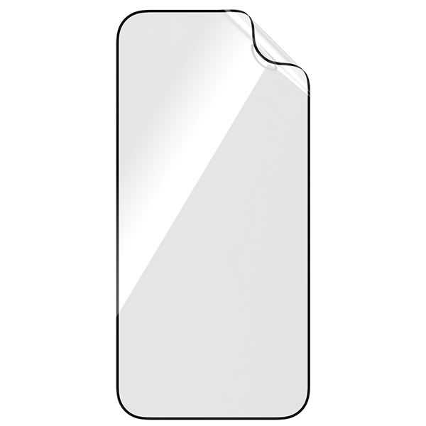 PanzerGlass Matrix Ultra-Wide-Fit hibridinis stiklas iPhone 15 Pro Max su aplikatoriumi