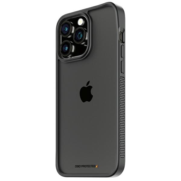 PanzerGlass dėklas ClearCase, skirtas iPhone 15 Pro Max, skaidrus / juodas