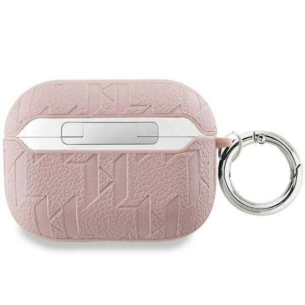 Karl Lagerfeld dėklas, skirtas AirPods Pro 2, Monogram, rožinis
