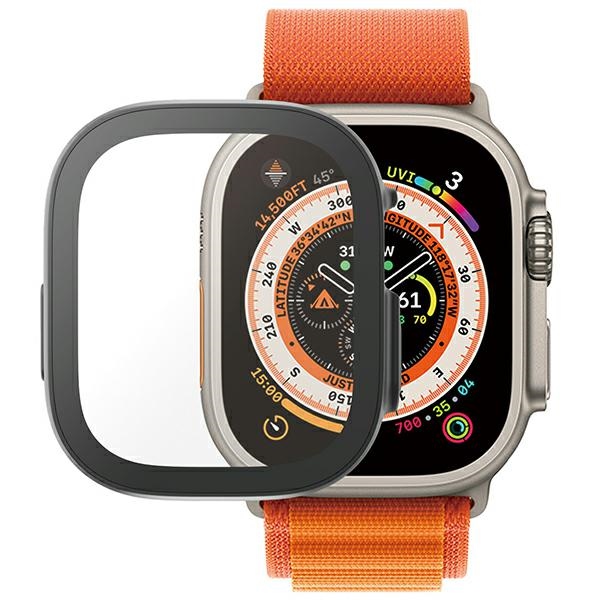 PanzerGlass Apple Watch Ultra 2 49mm pilnas apsauginis dėklas, juodas