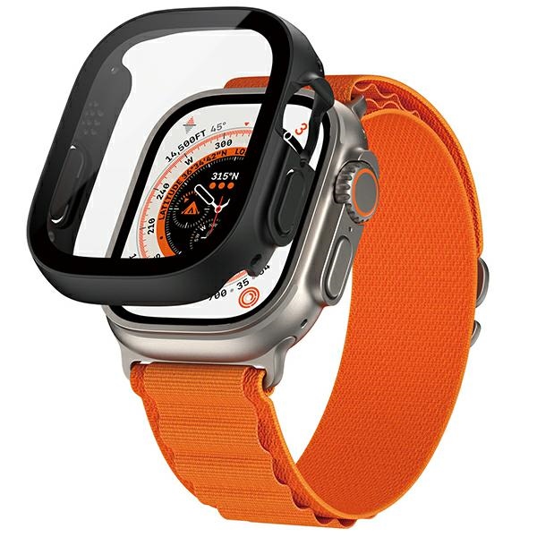 PanzerGlass Apple Watch Ultra 2 49mm pilnas apsauginis dėklas, juodas