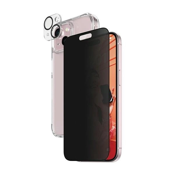 PanzerGlass Privacy Bundle 3in1 dėklas ir apsaugos iPhone 15 Plus (111557)