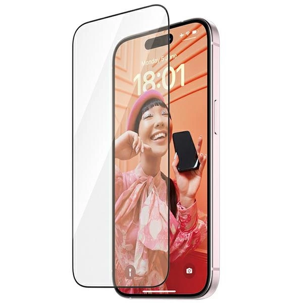 Apsauginis stiklas PanzerGlass Re:fresh Glass iPhone 15 su aplikatoriumi
