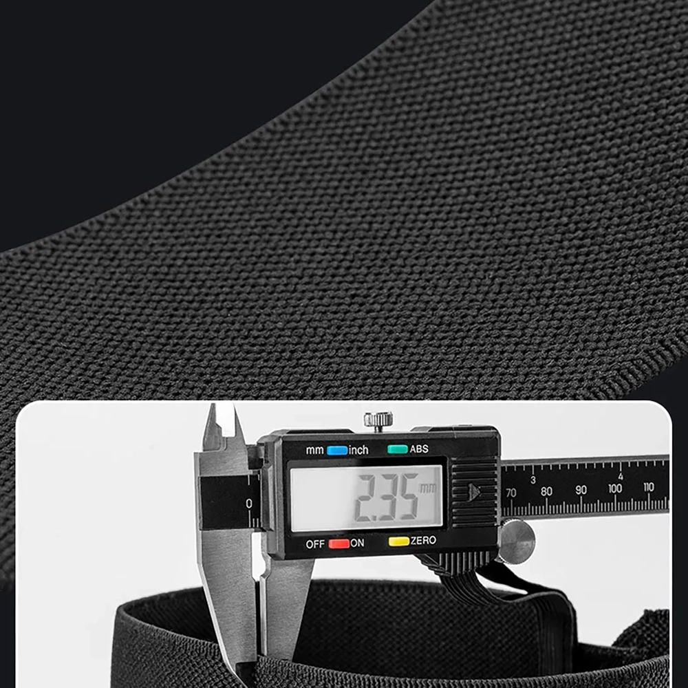 Rockbros 0431001 Sports Wristbands, Black (2 pcs.)