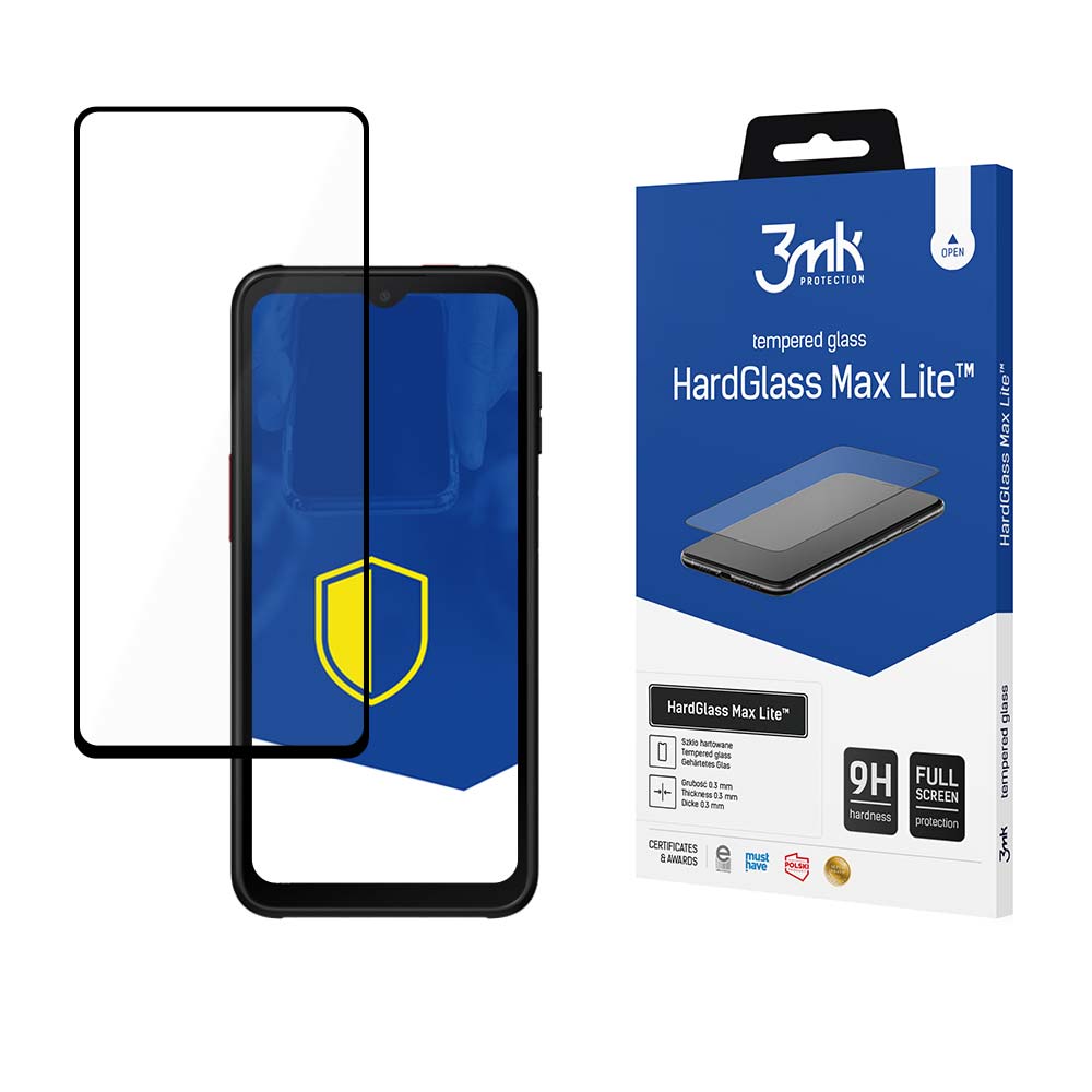 Samsung Galaxy Xcover 6 Pro (SM-G736) / Xcover Pro 2 3MK HardGlass Max Lite 5D Tempered Glass Screen Protector