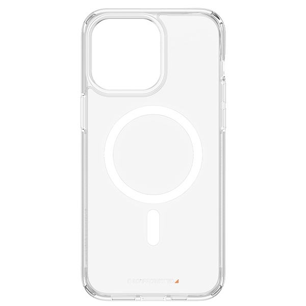 PanzerGlass HardCase dėklas su MagSafe, skirtas iPhone 15 Pro Max, skaidrus