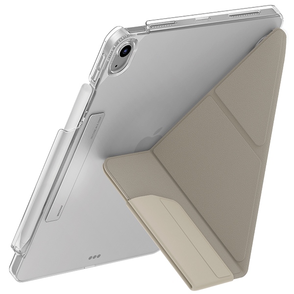 Uniq Camden Click dėklas iPad Air 13\" (2024), smėlio spalvos