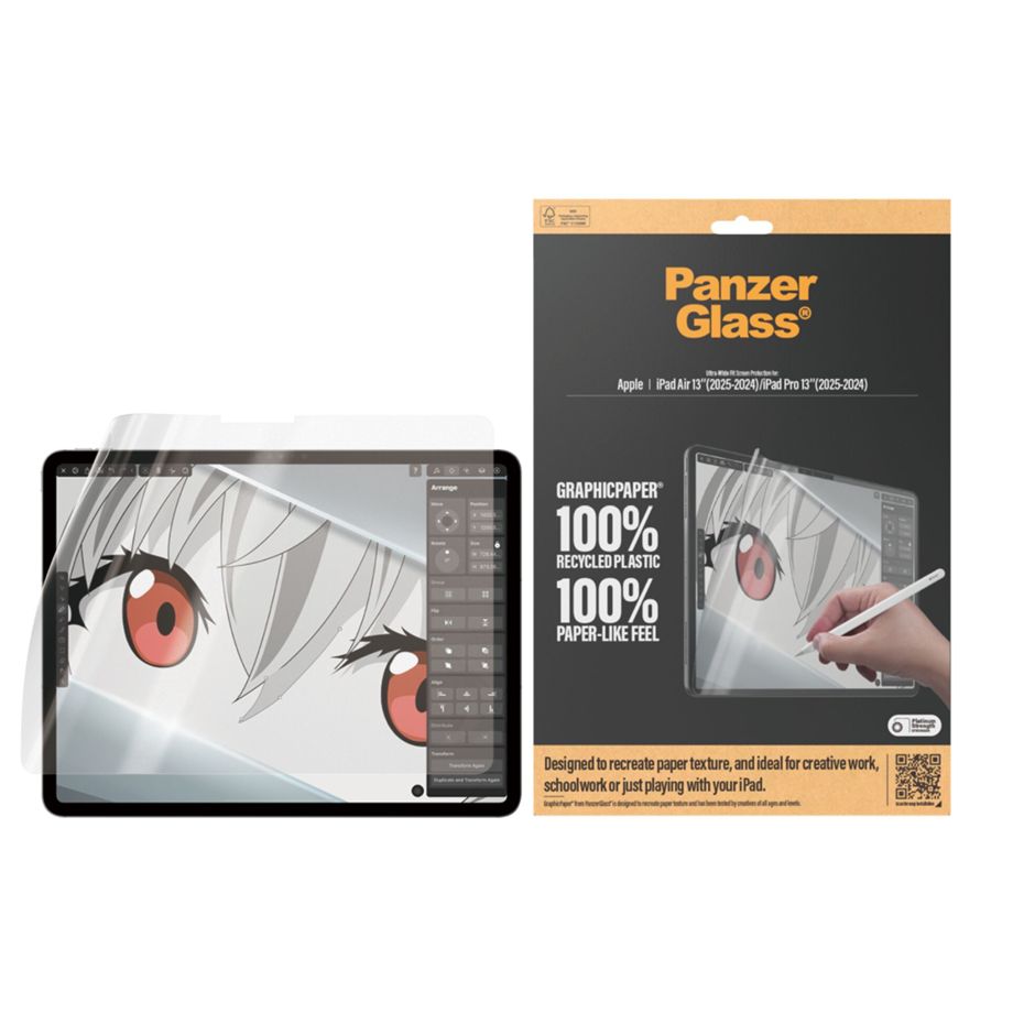 Apsauginė plėvelė PanzerGlass GraphicPaper, skirta iPad Air / Pro 12.9\" (2024)