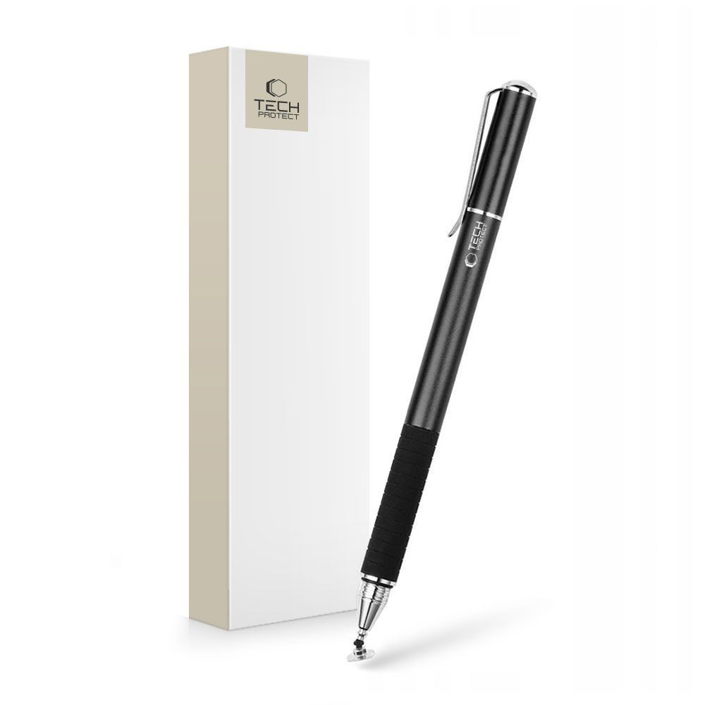 Tech-Protect Stylus Pen for Tablets and Smartphones, Black