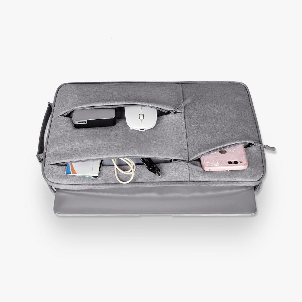 Tech-Protect Pocket cover for a 14" laptop - dark gray