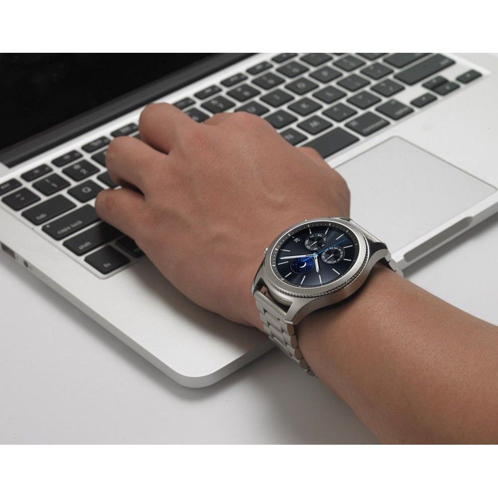 Tech-Protect Stainless bracelet for Samsung Galaxy Watch 3 45mm - black