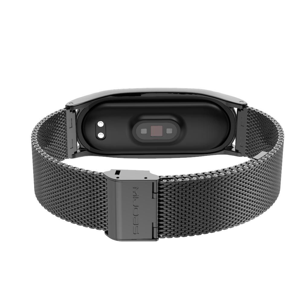 Tech-Protect MilaneseBand strap for Xiaomi Mi Smart Band 5 / 6 / 6 NFC - black