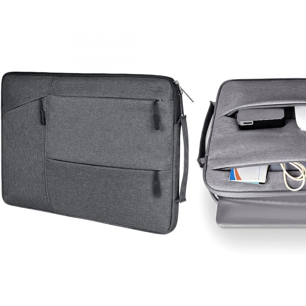 Tech-Protect Pocket cover for a 13" laptop - dark gray