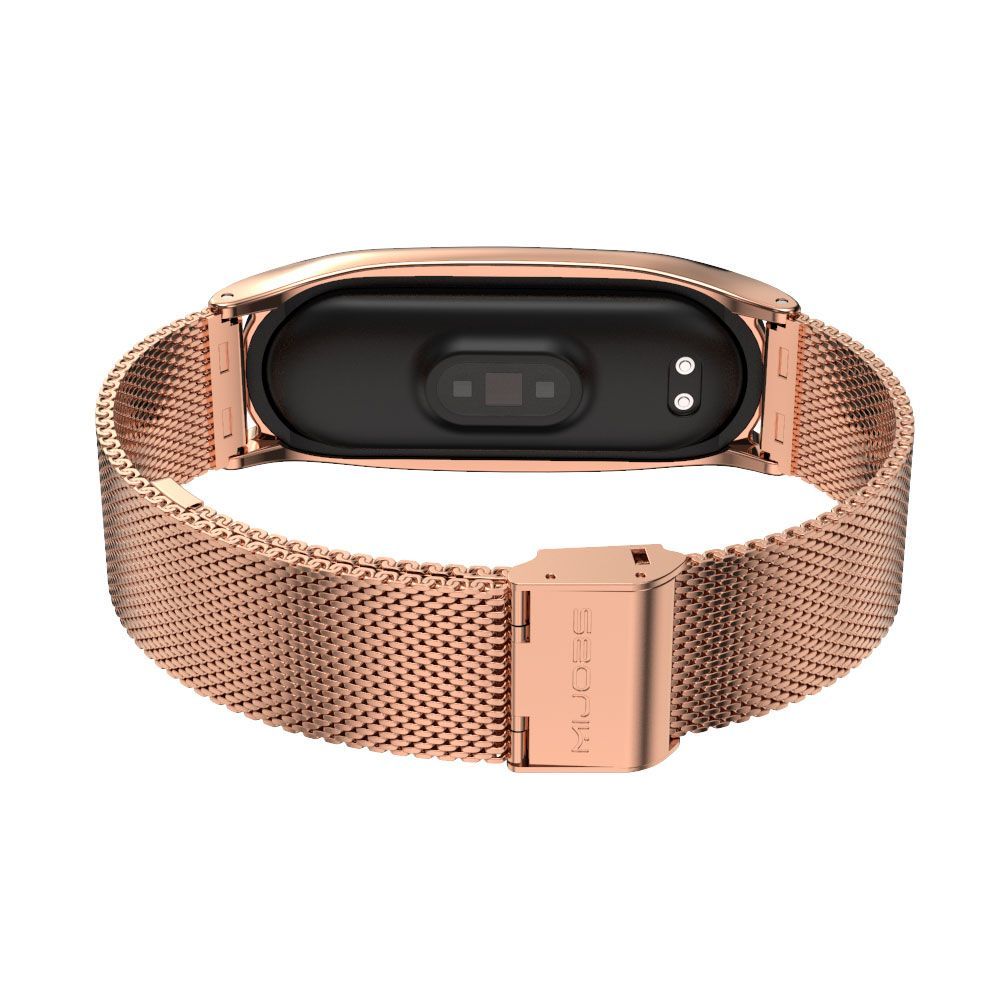 Tech-Protect MilaneseBand strap for Xiaomi Mi Smart Band 5 / 6 / 6 NFC - pink