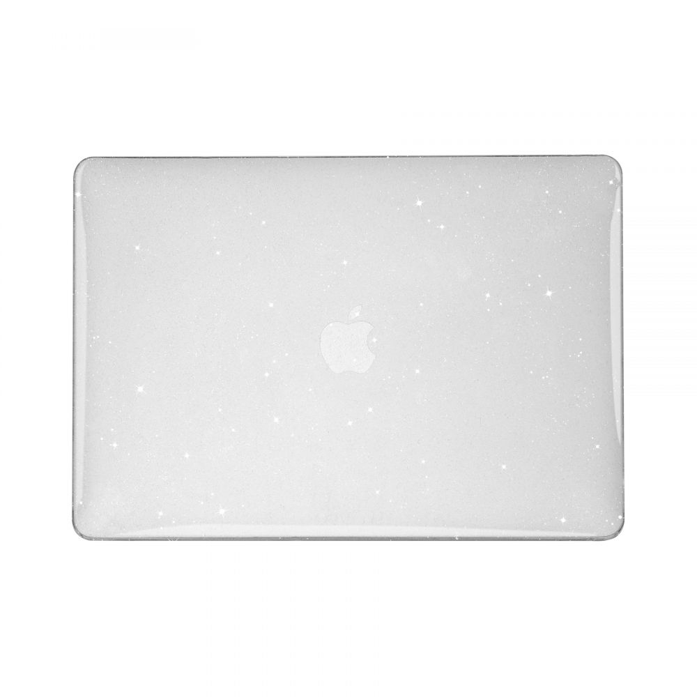 Tech-Protect SmartShell case for MacBook Air 13" 2018-2020 - transparent and glitter