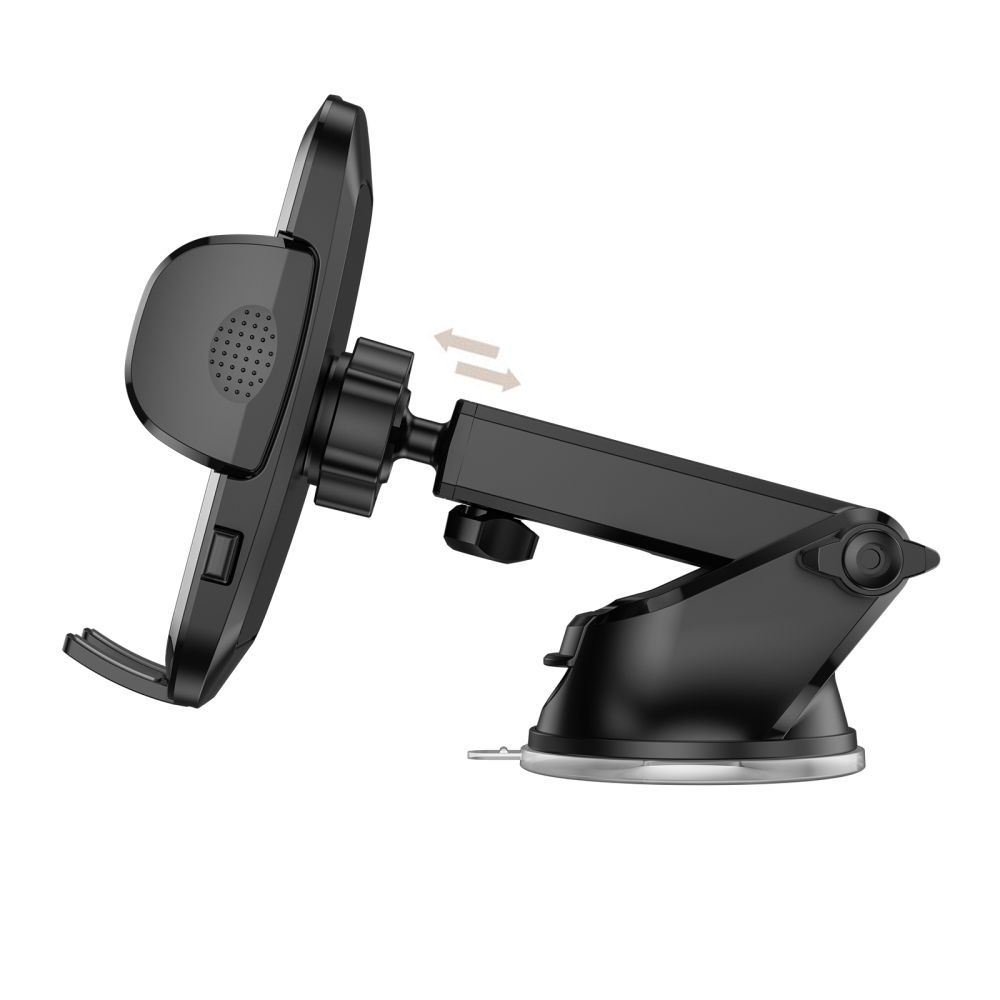 Tech-Protect V3 Automobilinis Telefono Laikiklis (Skydeliui/Stiklui), Juodas